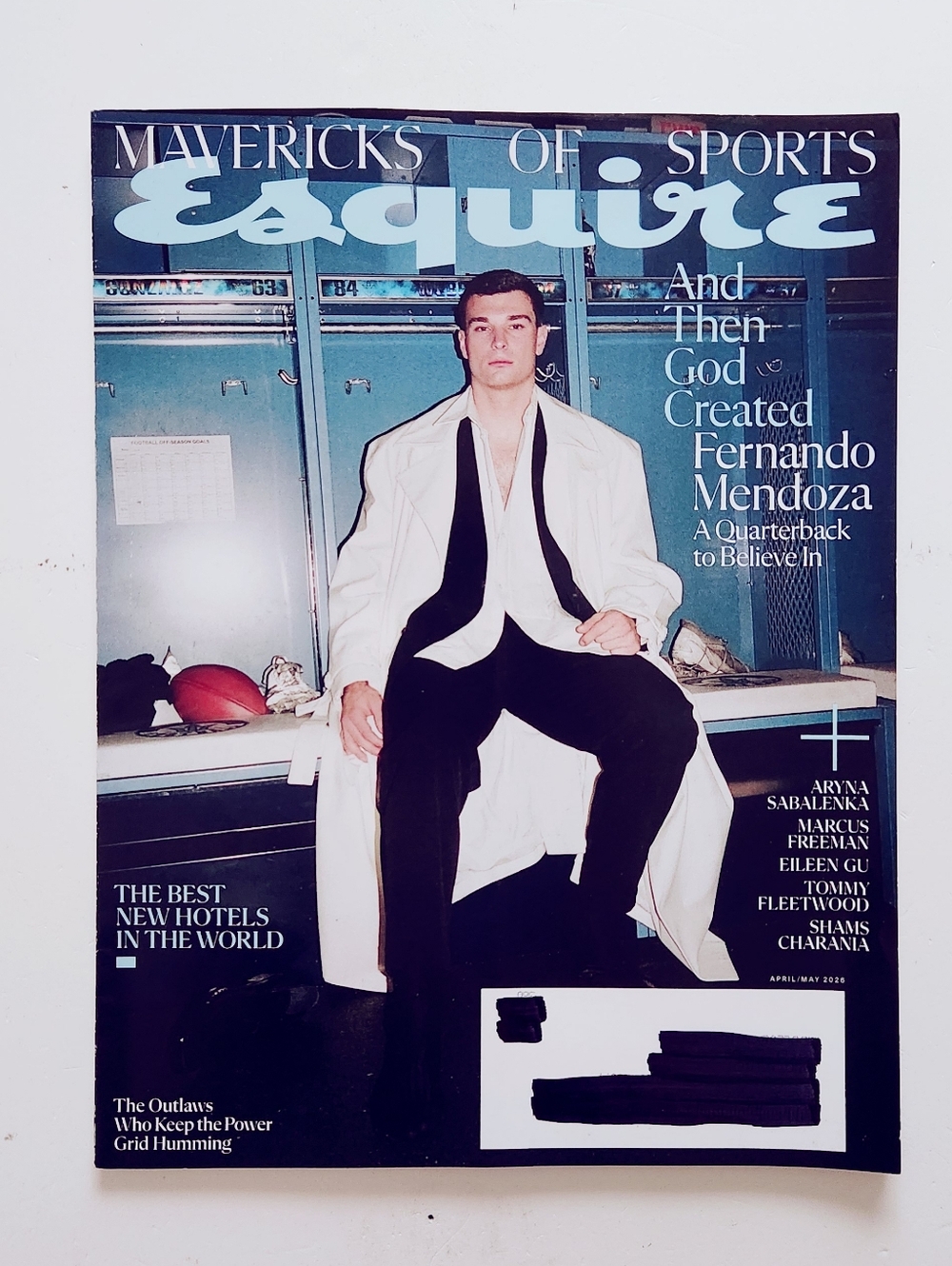 🍭7/$15 Esquire Magazine April/May 2026 Fernando Mendoza